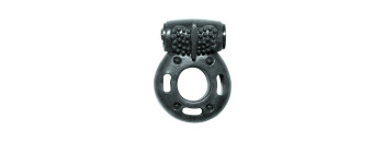Эрекционное кольцо с вибрацией Rings Axle-pin black 0114-82Lola