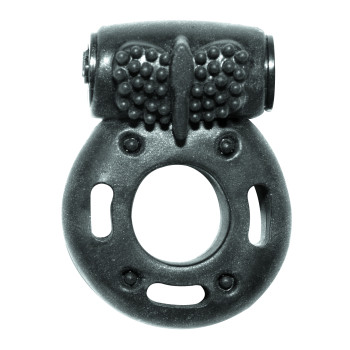 Эрекционное кольцо с вибрацией Rings Axle-pin black 0114-82Lola