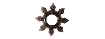 Эрекционное кольцо Rings Gear black 0112-21Lola