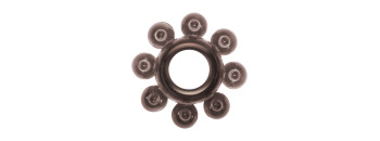 Эрекционное кольцо Rings Bubbles black 0112-31Lola