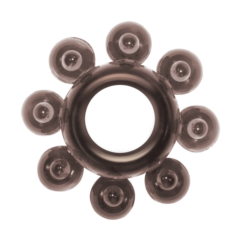 Эрекционное кольцо Rings Bubbles black 0112-31Lola