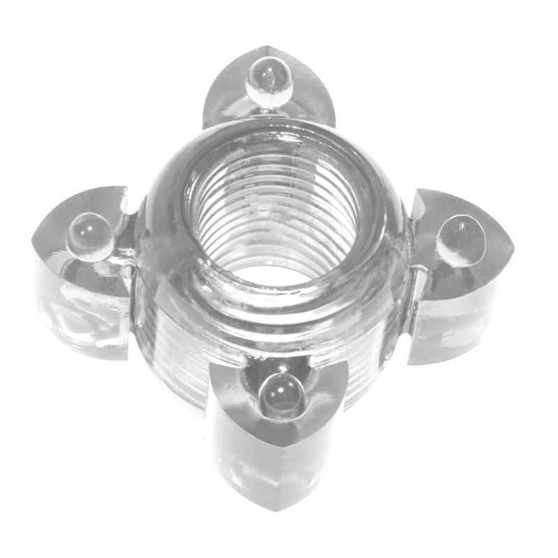 Эрекционное кольцо Rings Screw white 0112-40Lola