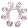 Эрекционное кольцо Rings Bubbles white 0112-30Lola