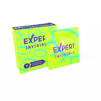 Презервативы Expert Invisible 3 шт 9335ex