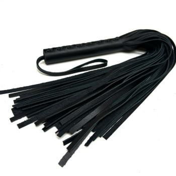 Плеть из натуральной кожи цельная Sex Game 6019ars