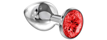 Анальная пробка Diamond Red Sparkle Large 4010-06Lola