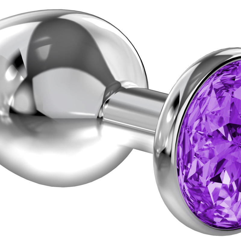Анальная пробка Diamond Purple Sparkle Large 4010-05Lola