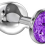 Анальная пробка Diamond Purple Sparkle Large 4010-05Lola