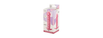 Анальная пробка с вибрацией Twisted Anal Plug Pink (Батарейки ААА) 5007-01lola