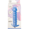 Анальная пробка с вибрацией Twisted Anal Plug Blue (Батарейки ААА) 5007-02lola