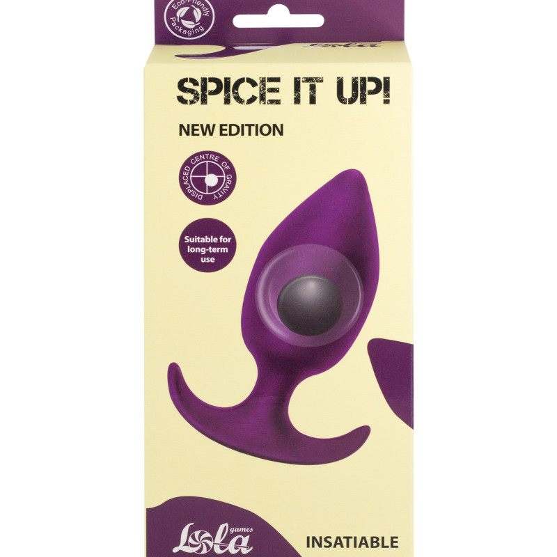 Пробка Со Смещенным Центром Тяжести Spice It Up Insatiable Ultraviolet 8011-04lola