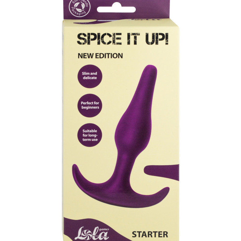 Анальная Пробка Spice It Up Starter Ultraviolet 8007-04lola