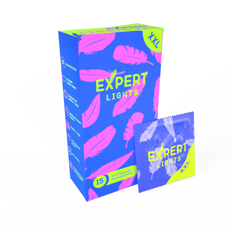 Презервативы Expert Light XXL 15 шт 9380ex