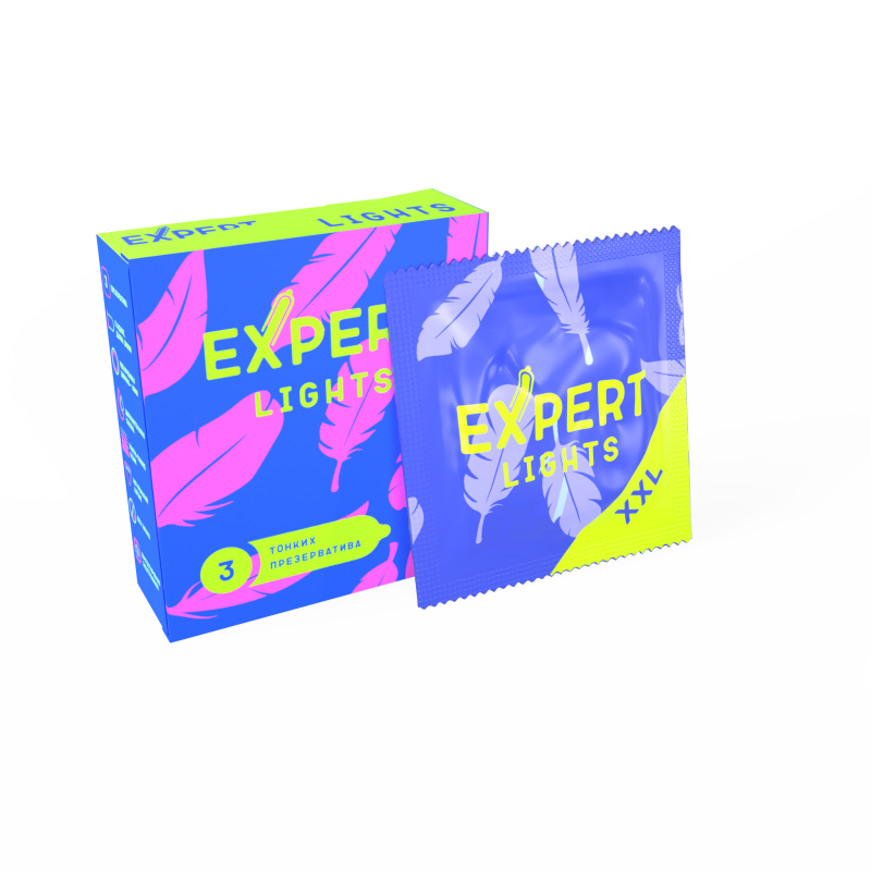 Презервативы Expert Light XXL 3 шт 9243ex
