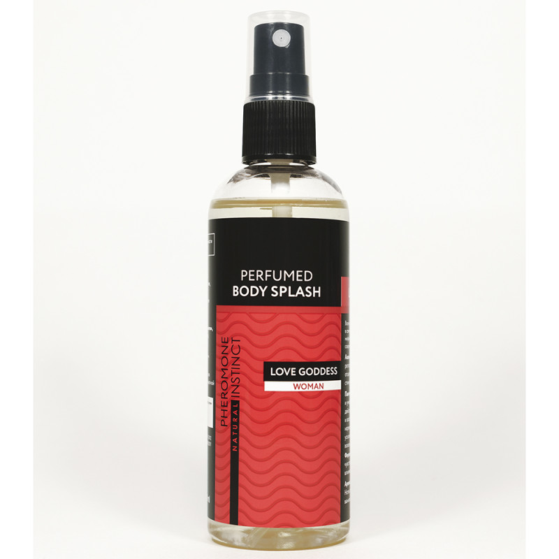Парфюмированный спрей для тела Natural Instinct  с феромонами Женский Love Goddess,100 мл 31080