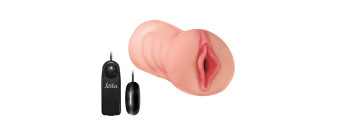 Двойной мастурбатор с вибропулей Satisfaction Lucky charm  2101-06lola