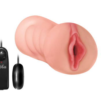 Двойной мастурбатор с вибропулей Satisfaction Lucky charm  2101-06lola