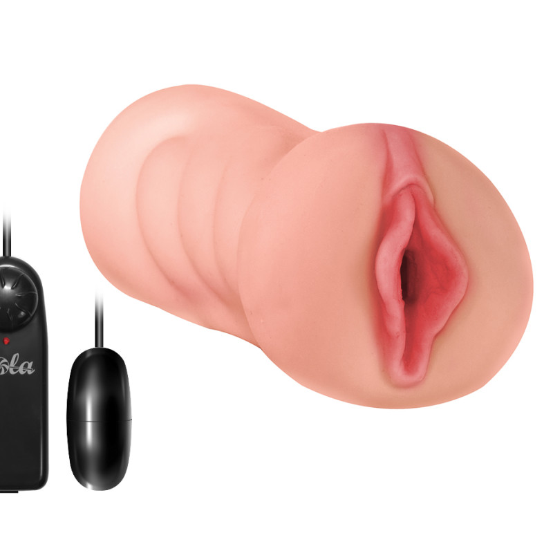 Двойной мастурбатор с вибропулей Satisfaction Lucky charm  2101-06lola