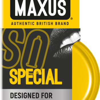 Презервативы точечно-ребристые MAXUS Special №3 ж/к