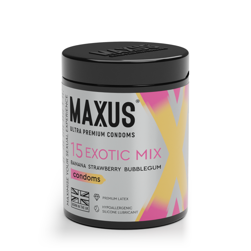 Презервативы MAXUS Exotic Mix ароматизированные №15 6182mx