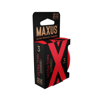 Презервативы Ультратонкие MAXUS Sensitive №3 ж/к