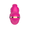 Силиконовый вибратор-кролик с функцией вращения SW3052-hot-pink