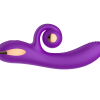 Силиконовый вибратор-кролик с функцией вращения SW3052-purple
