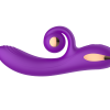 Силиконовый вибратор-кролик с функцией вращения SW3052-purple