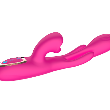 Вибратор с вакуумной стимуляцией клитора и фингерингом SW3053