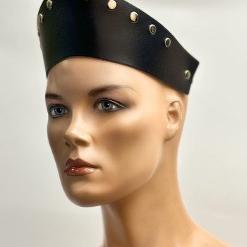 Кокошник-ободок кожаный Стелла 58031ars