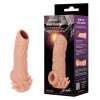 Насадка Nude Sleeve реалистичная с усиками TPE телесная KOKOS NS-005-S