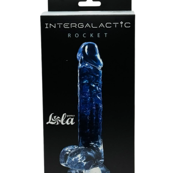Прозрачный дилдо Intergalactic Rocket 7080-05lola