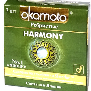 Презервативы OKAMOTO Harmony No3