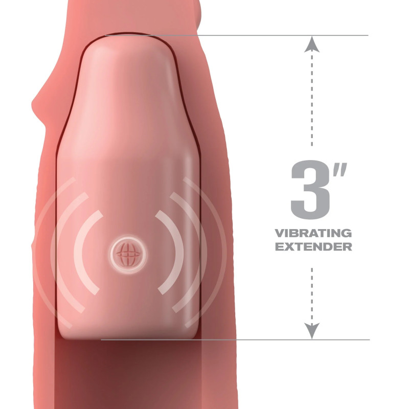 Насадка на член с вибрацией Fantasy X-tensions 9