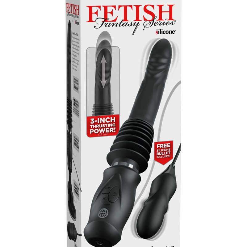 Вибратор на Присоске с Функцией Пенетрации 456323PD