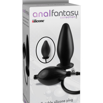 Расширяющийся анальный стимулятор Inflatable Silicone Plug Pipedream 466823PD