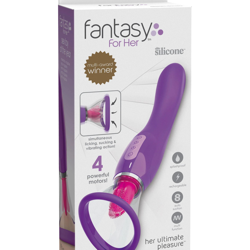 Вибратор Fantasy For Her Her Ultimate Pleasure - Purple Pipedream 494312PD