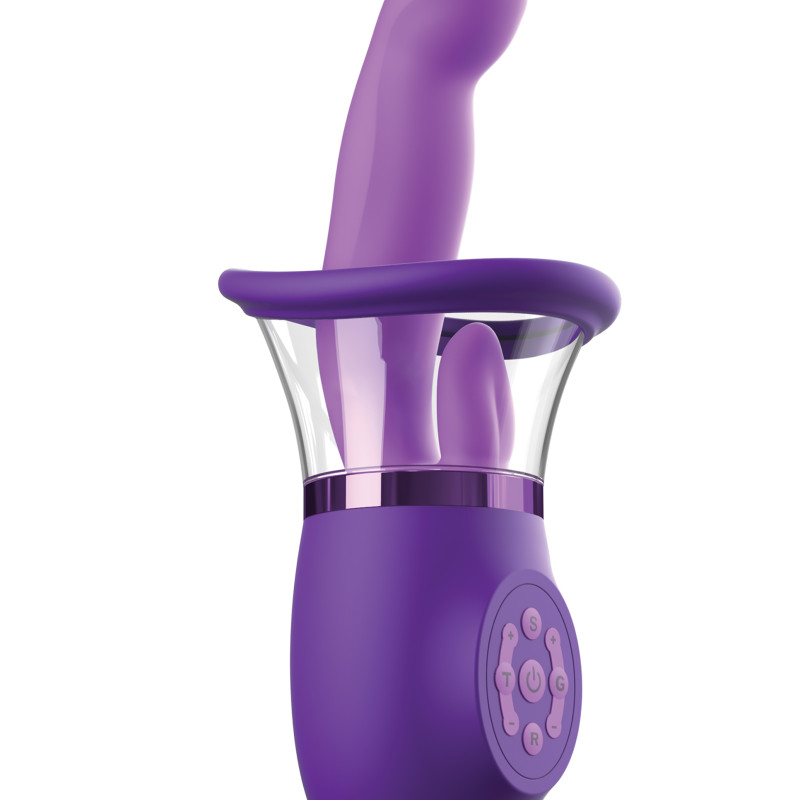 Вибратор c тройной стимуляцией Ultimate Pleasure Pro Plus 497012PD