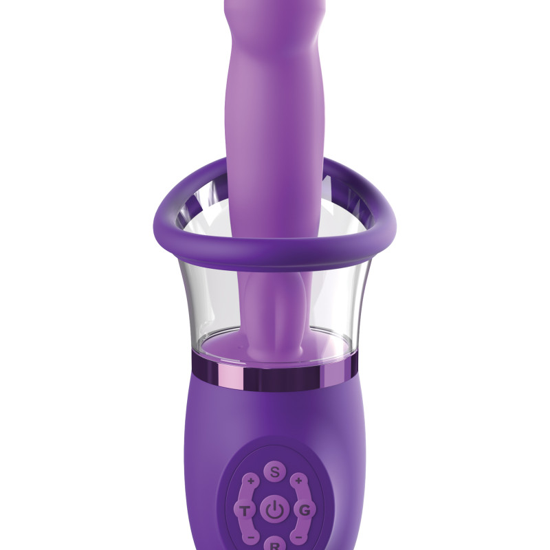 Вибратор c тройной стимуляцией Ultimate Pleasure Pro Plus 497012PD