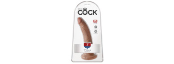 Фаллоимитатор King Cock 7 мулат Cock - Flesh Pipedream 550222PD