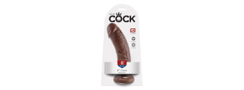 Фаллоимитатор King Cock 8 Cock - Brown Pipedream 550329PD