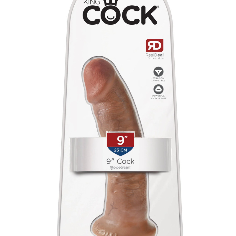 Фаллоимитатор King Cock 9 Cock - Tan Pipedream 550422PD