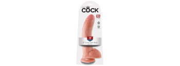 Фаллоимитатор King Cock 9 Cock with Balls - Flesh Pipedream 550821PD