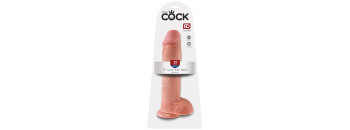 Фаллоимитатор King Cock 11 Cock with Balls - Flesh Pipedream 551021PD