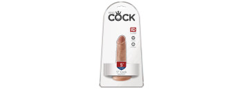 Фаллоимитатор King Cock 5 Cock - Tan Pipedream 553022PD