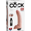 Фаллоимитатор с имитацией семяизвержения  King Cock 9