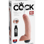 Фаллоимитатор с имитацией семяизвержения  King Cock 9