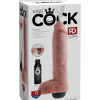 Фаллоимитатор с имитацией семяизвержения King Cock 11