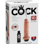 Фаллоимитатор с имитацией семяизвержения  King Cock 6