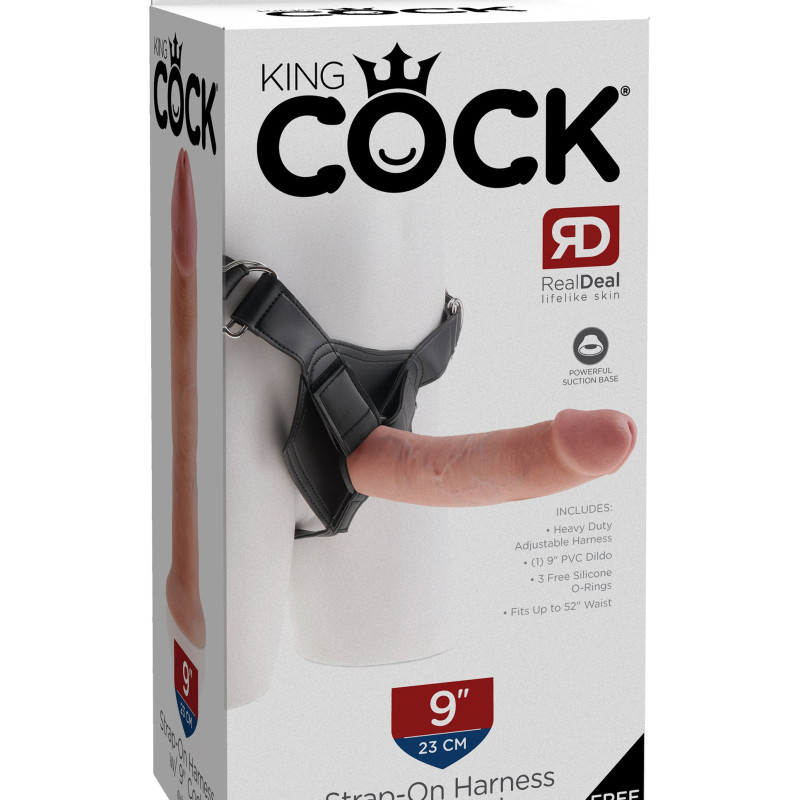 Страпон Strap on Harness with 9